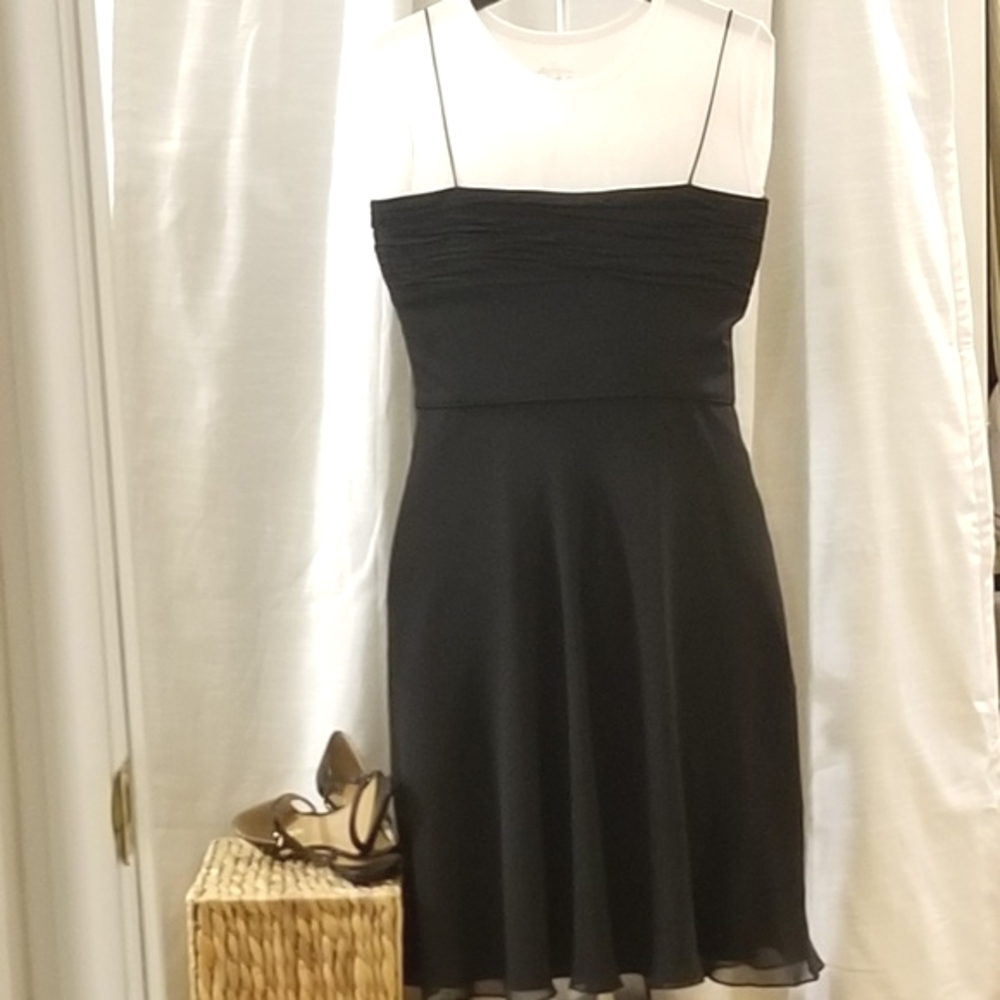NWOT. Ann Taylor Loft Silk Cocktail Dress. - Picture 6 of 6